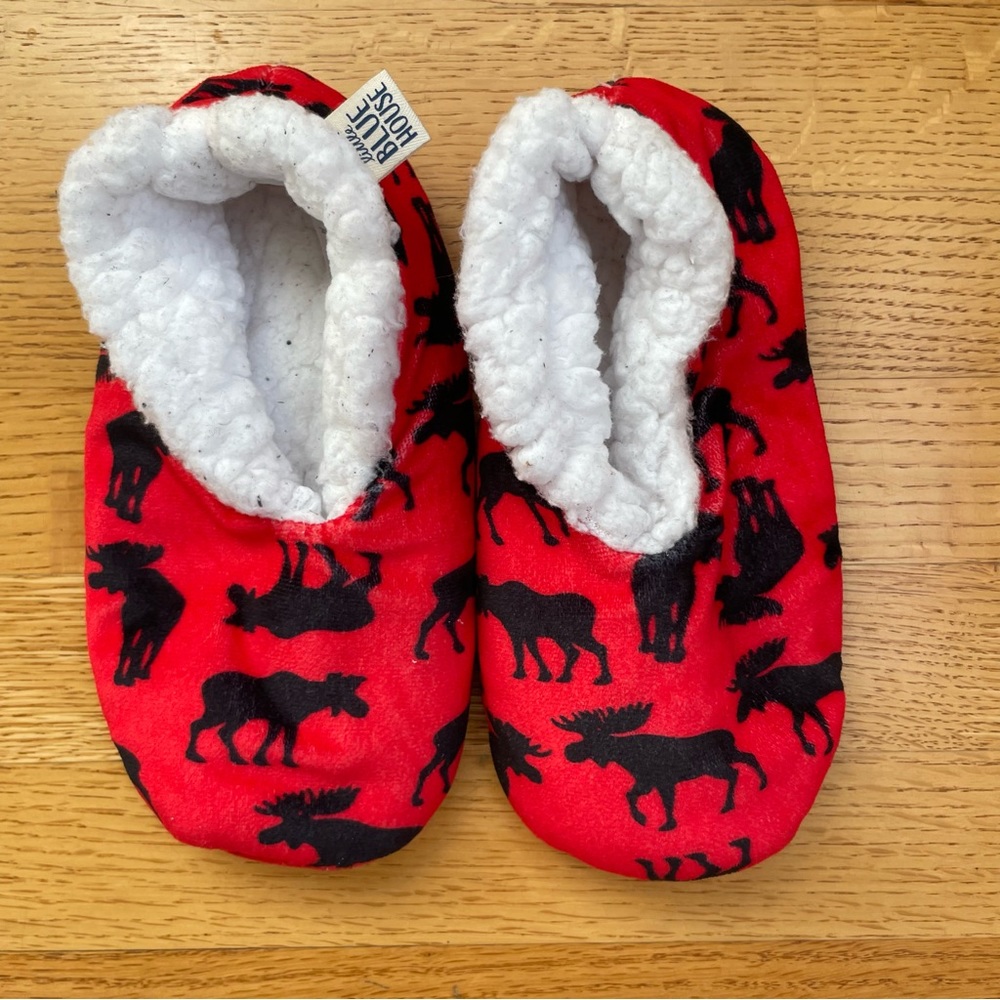 Hatley Moose Slippers 5/6